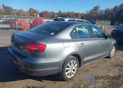 2015 Volkswagen Jetta 1.8T Se from USA, damaged, VIN 3VWD17AJ3FM354760